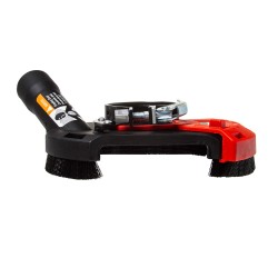 Coperchio antipolvere per smerigliatrici 115125 mm con aspirazione efficiente e accesso angoli